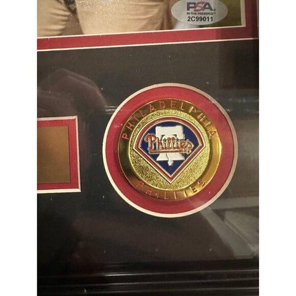 Jaime Moyer signed autographed Philadelphia Phillies 2008 11x14 photo framed PSA - Picture 5 of 6